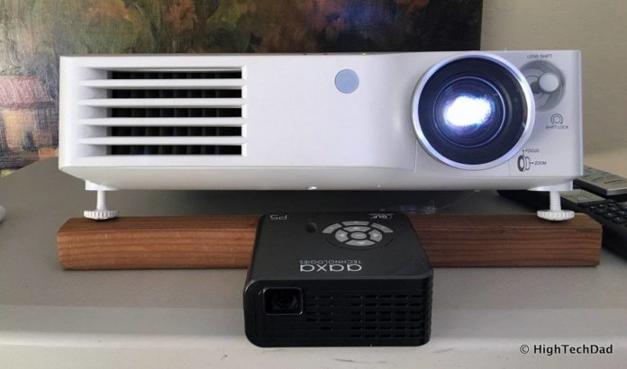 Bring on the popcorn: The tiny, portable projector will turn any wall into a 200-inch movie theater screen — and is more than 60% off