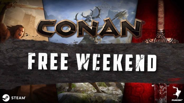 FUNCOM's : Conan Exiles and Conan Unconquered are free to play on Steam this weekend