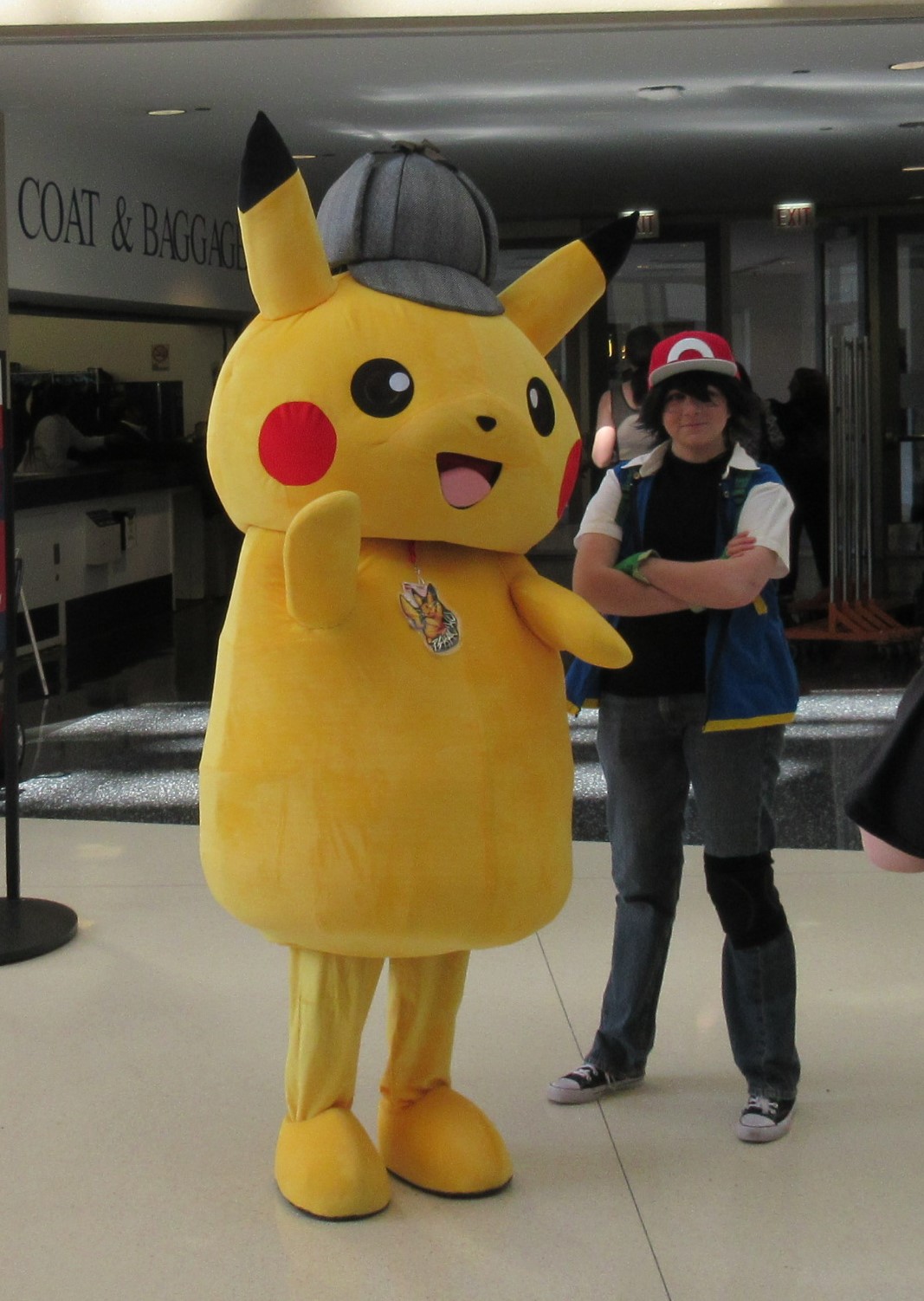 Pikachu's meta costume for Pokémon Go's Halloween event