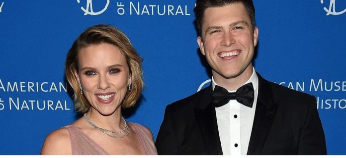 Scarlett Johansson Release Jokes About Engagement to Colin Jost