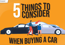 5 Things To Consider When Buying A Car