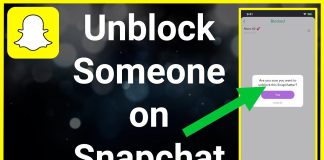How to Unblock Someone On Snapchat?