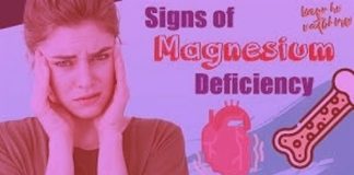 Warning signs of magnesium deficiency