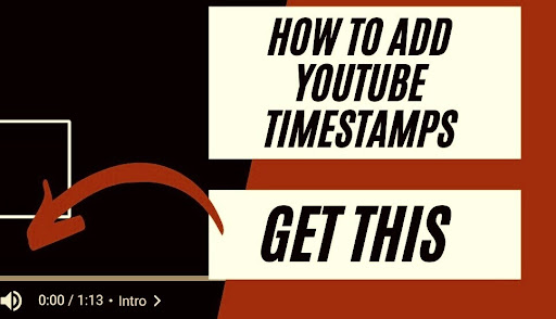 How to timestamp YouTube video