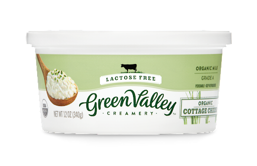 Lactose-free cottage cheese